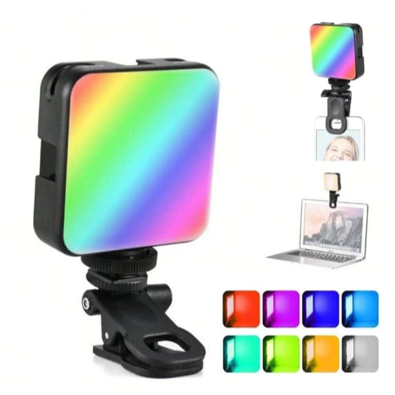 Iluminador Led RGB - Luz Portátil para Video - Marblue Mb-5017