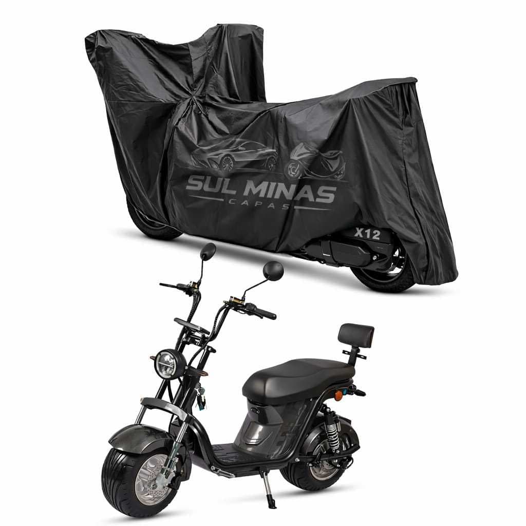 Capa Cobrir Scooter X12 Impermeável Anti Risco Poeira