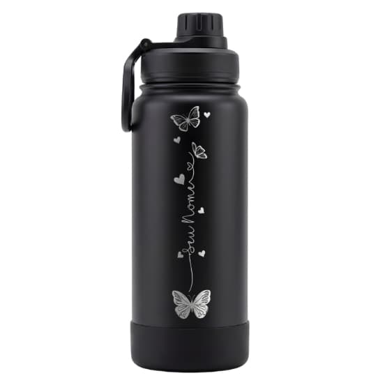 Garrafa Térmica Sport 304 | Personalização a Laser - Nome - Logo - Time