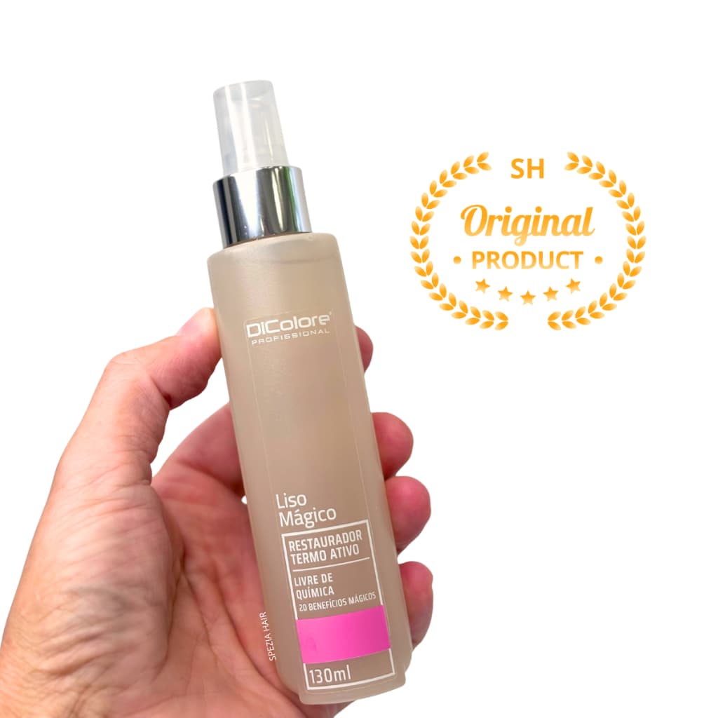 Liso Mágico Dicolore Restaurador Térmo-ativado Sem Química 130 ML