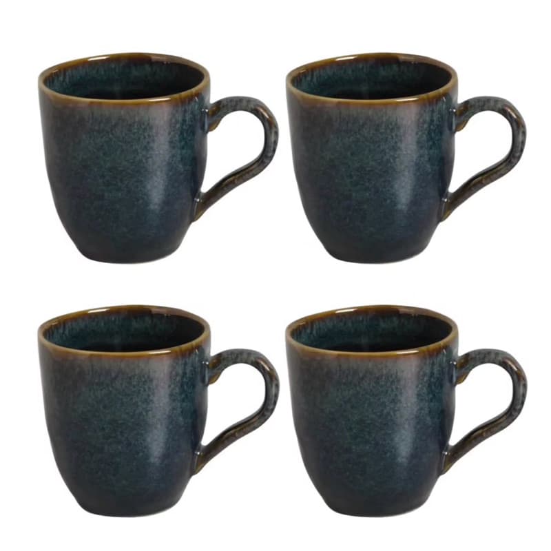 Conjunto Com 2-4-6 Canecas Orgânico Oceano 273ml Porto Brasil!