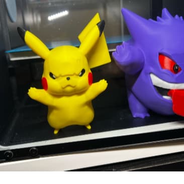 Pikachu na Janela Decorativo 3D Fofo Geek Presente Criativo Colecionável