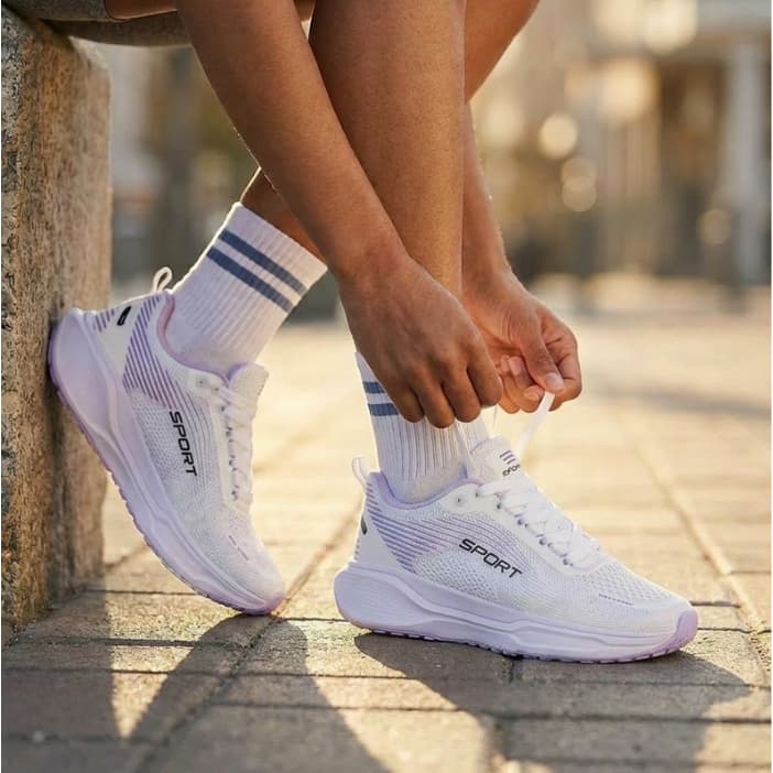 Tênis Feminino Esportivo Leve Confortável Academia Caminhada Frete Gratis