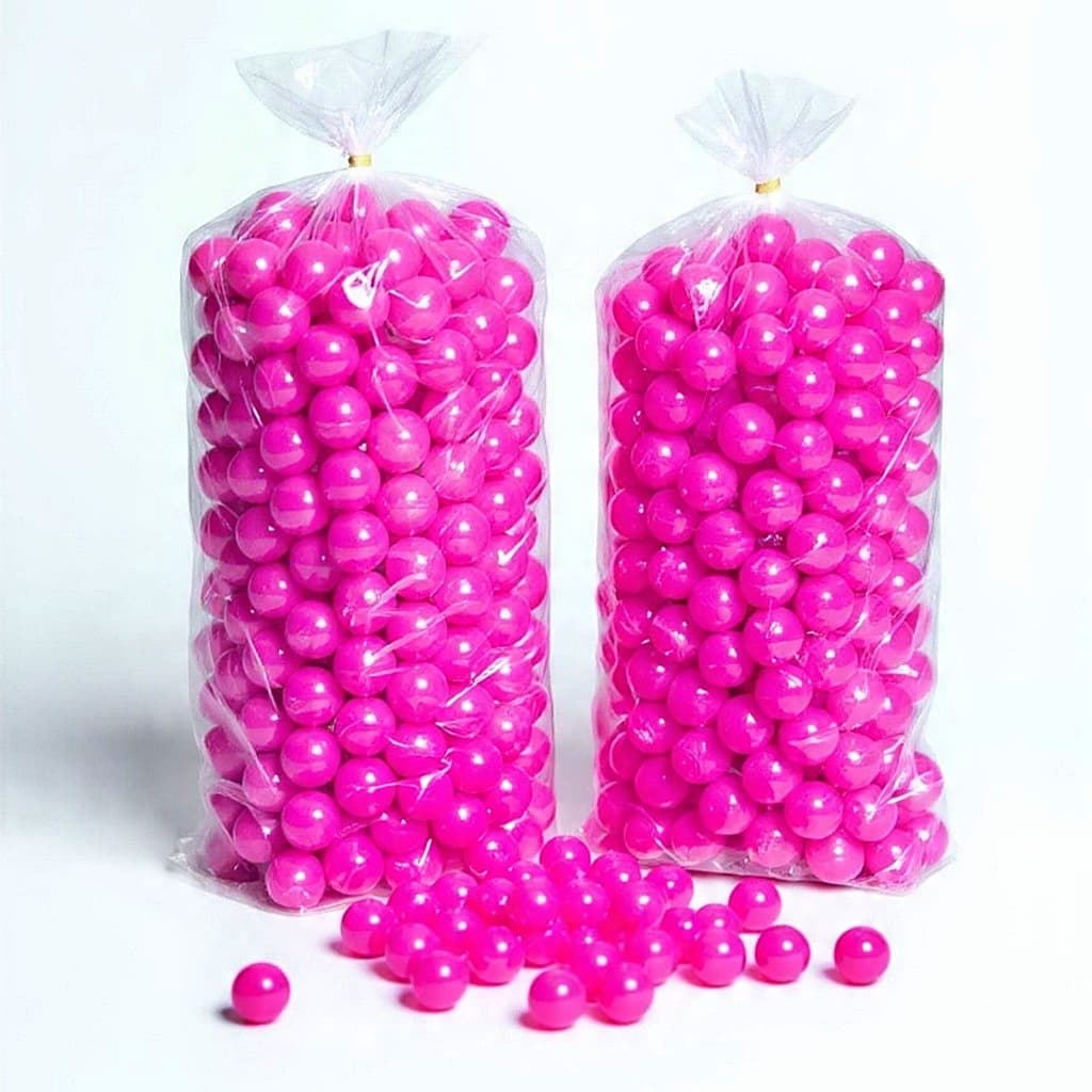 Bolinha Para Piscina Rosa Pink Kit 100 unidades