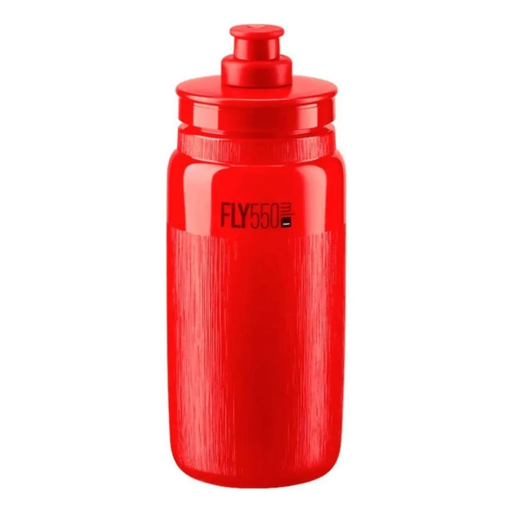 Garrafa De Ciclismo Elite Fly Tex 550ml Vermelha