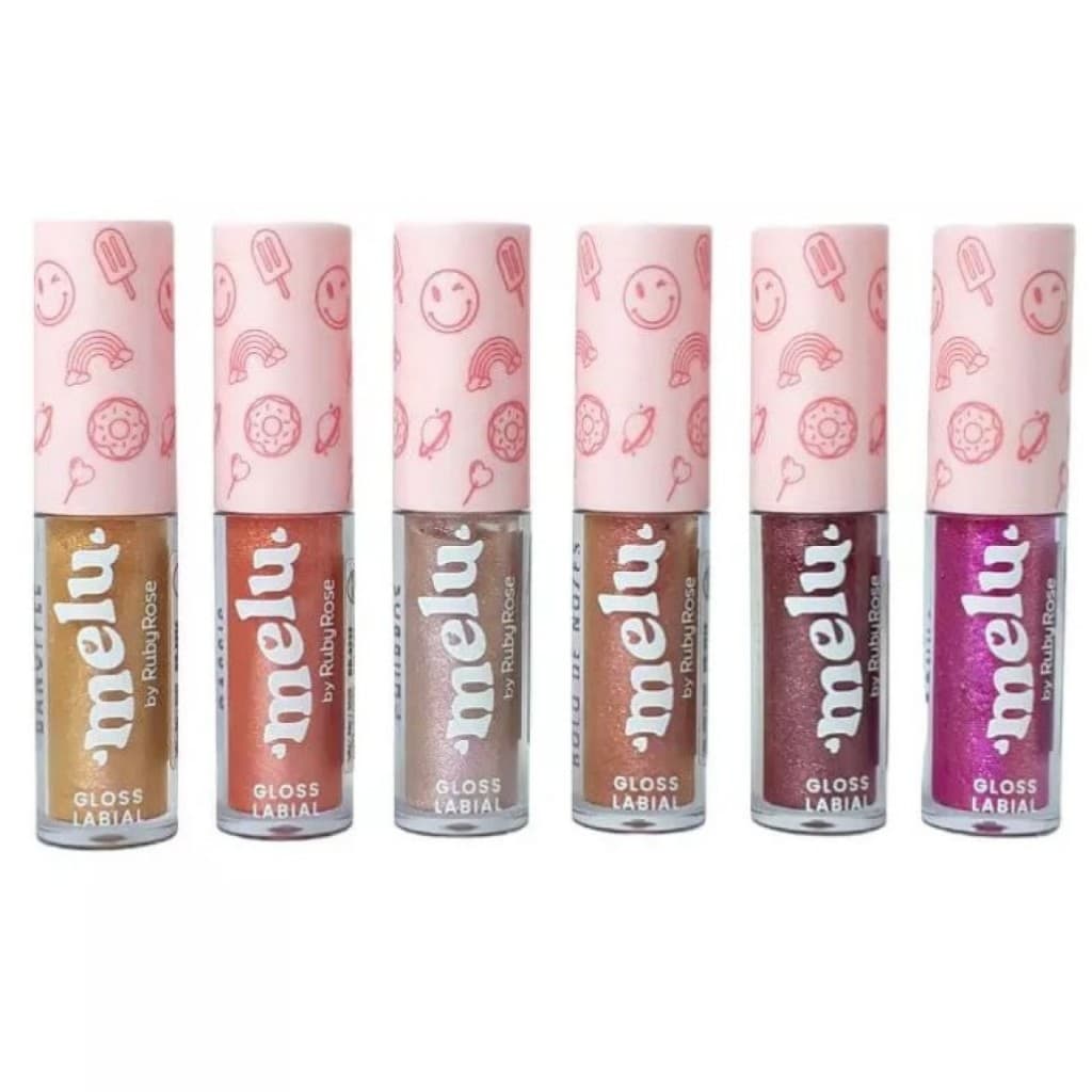 churros acabou Gloss Labial Brilhante Melu By Ruby Rose- escolha a cor para enviar