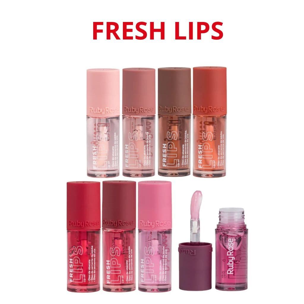 LIP OIL Fresh Lips Hidratante/ Ruby Rose
