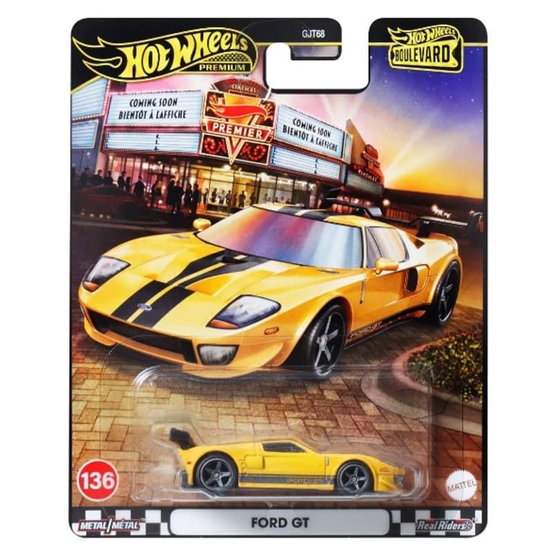 Hot Wheels Premium Boulevard Carrinho Ford GT - Mattel