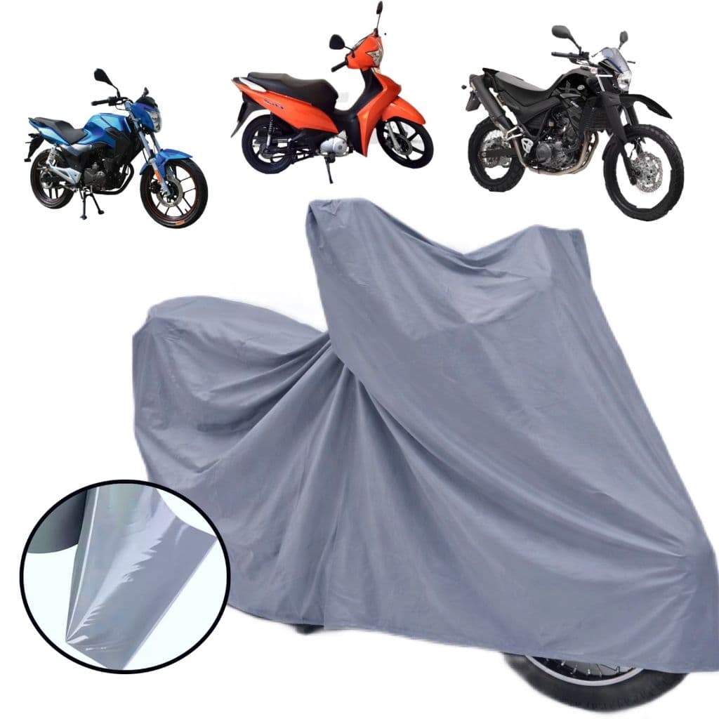 Capa Para Cobrir Moto Em Polietileno Total Impermeável