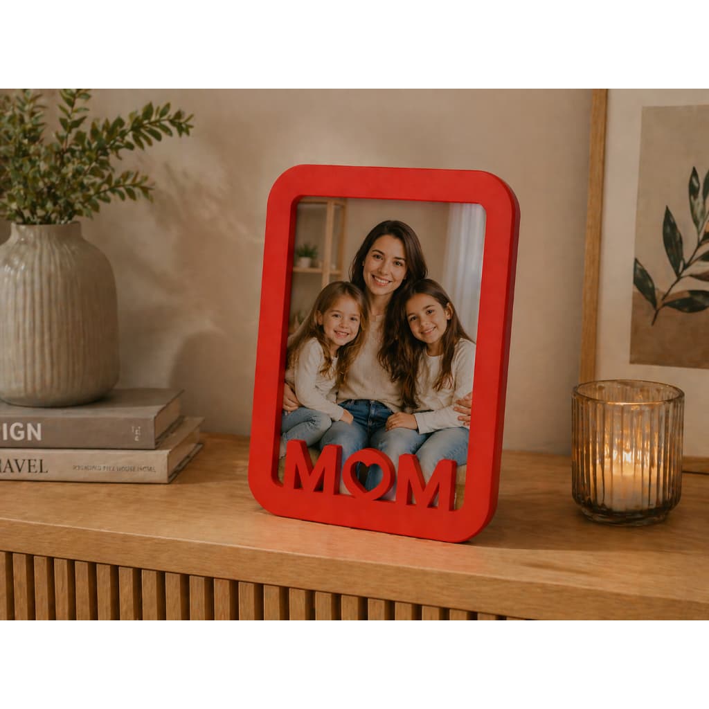 Porta Retrato Dia das Mães Personalizado “MOM”