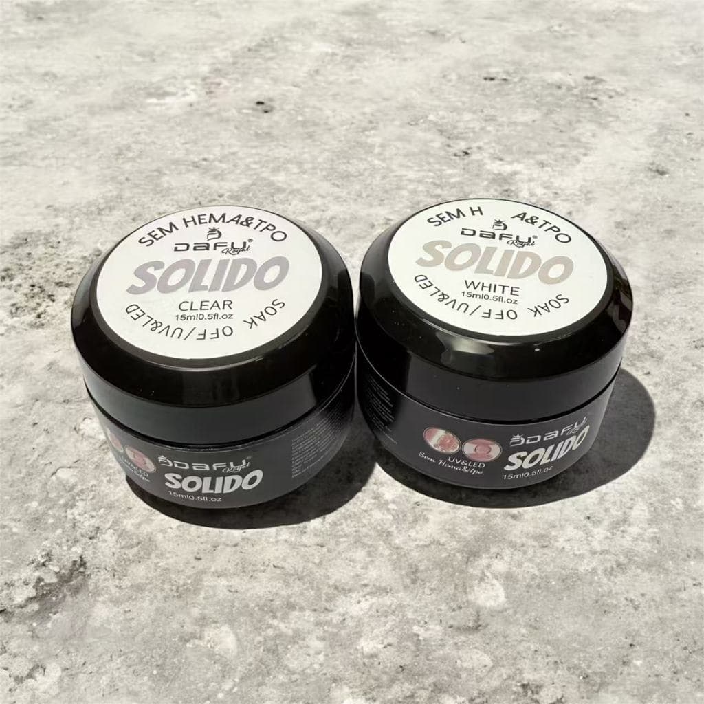Gel Sólido De Alongamento Para decoração de unhas 15ml - Dafu S