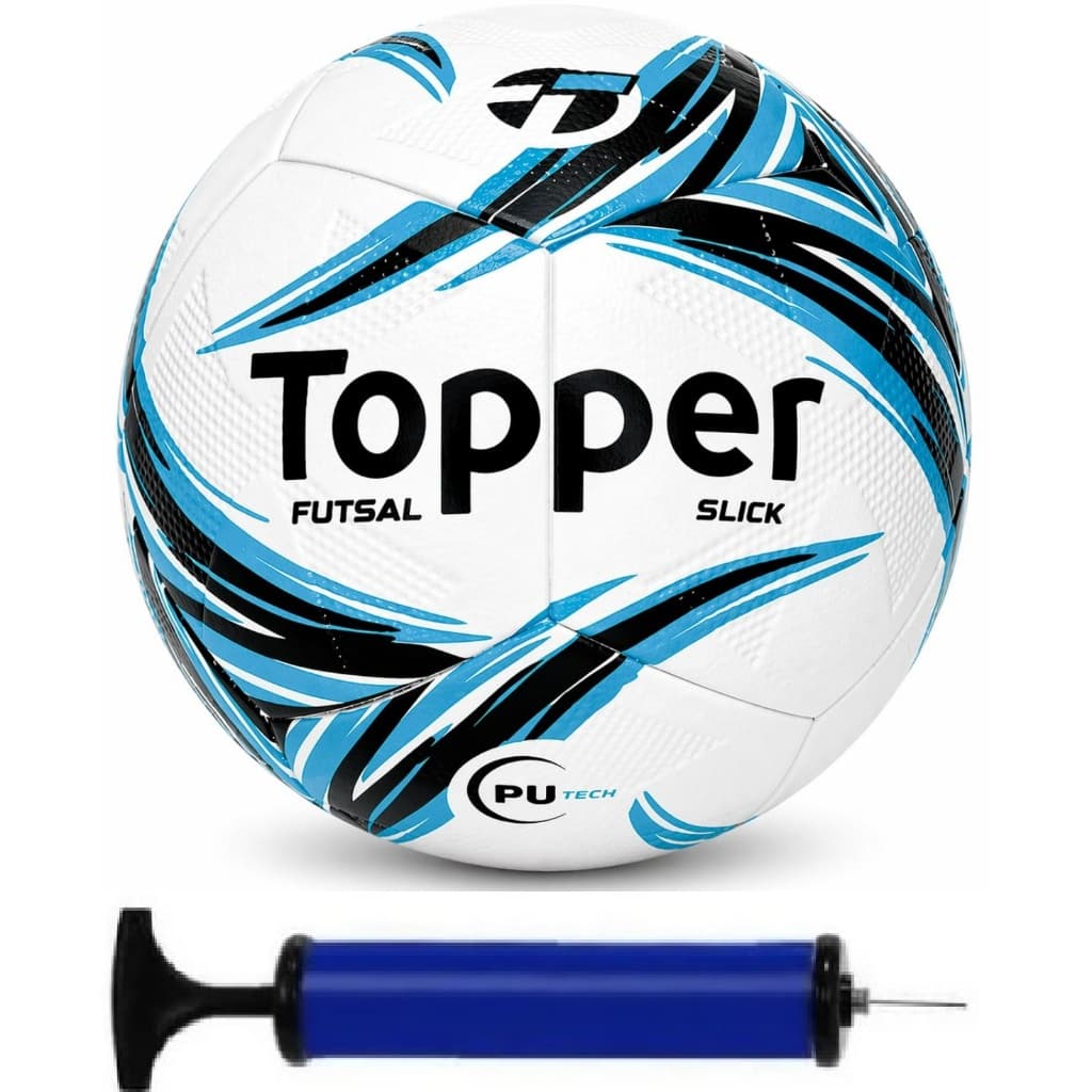 Bola Topper Futsal Futebol de salão Oficial Original + Bomba de ar