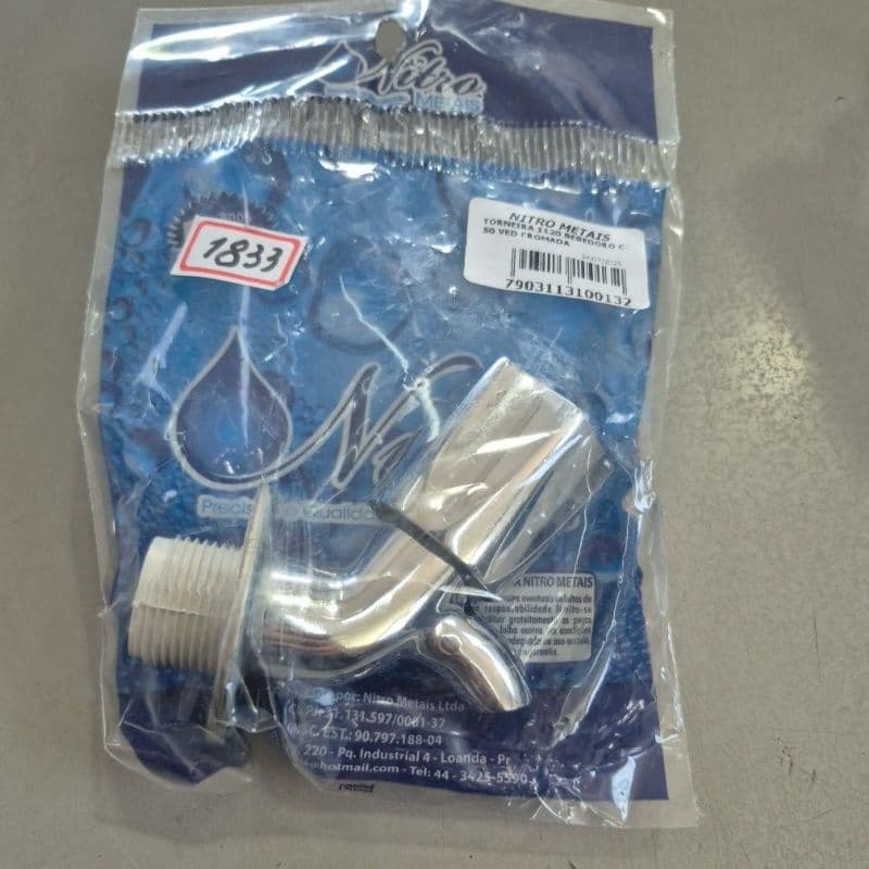 Torneira Bebedouro Filtro Metal c50 Cromada