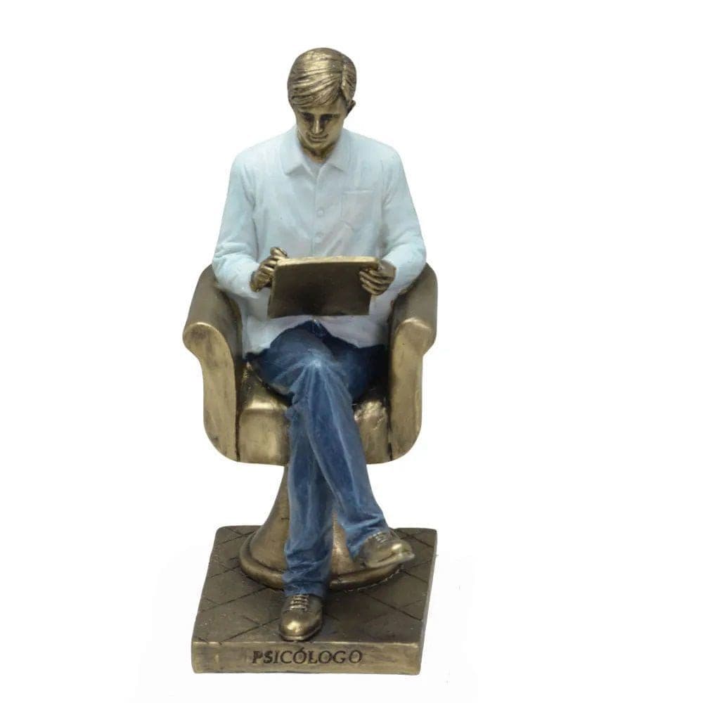 estatueta psicólogo