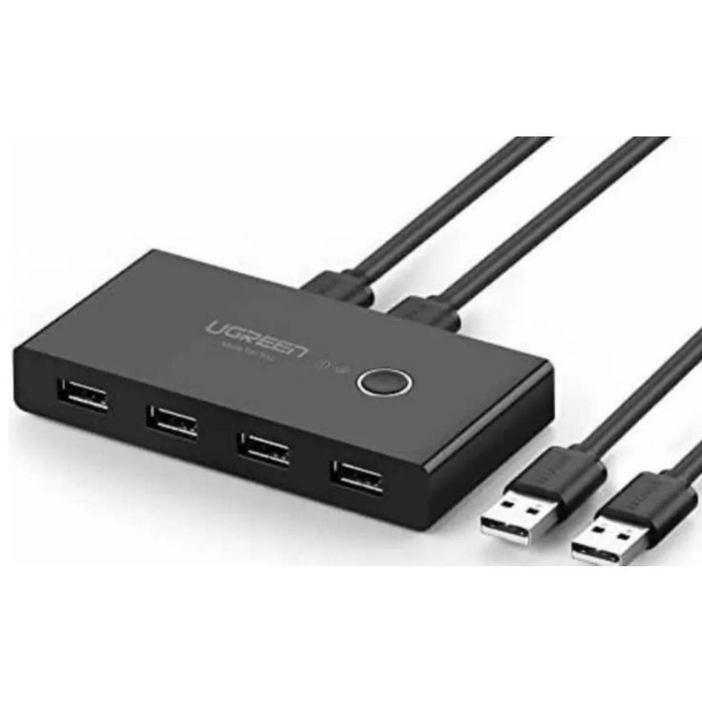 Ugreen Usb 2.0 Seletor Kvm Switch Box 4 Portas 2 Computador - USADO