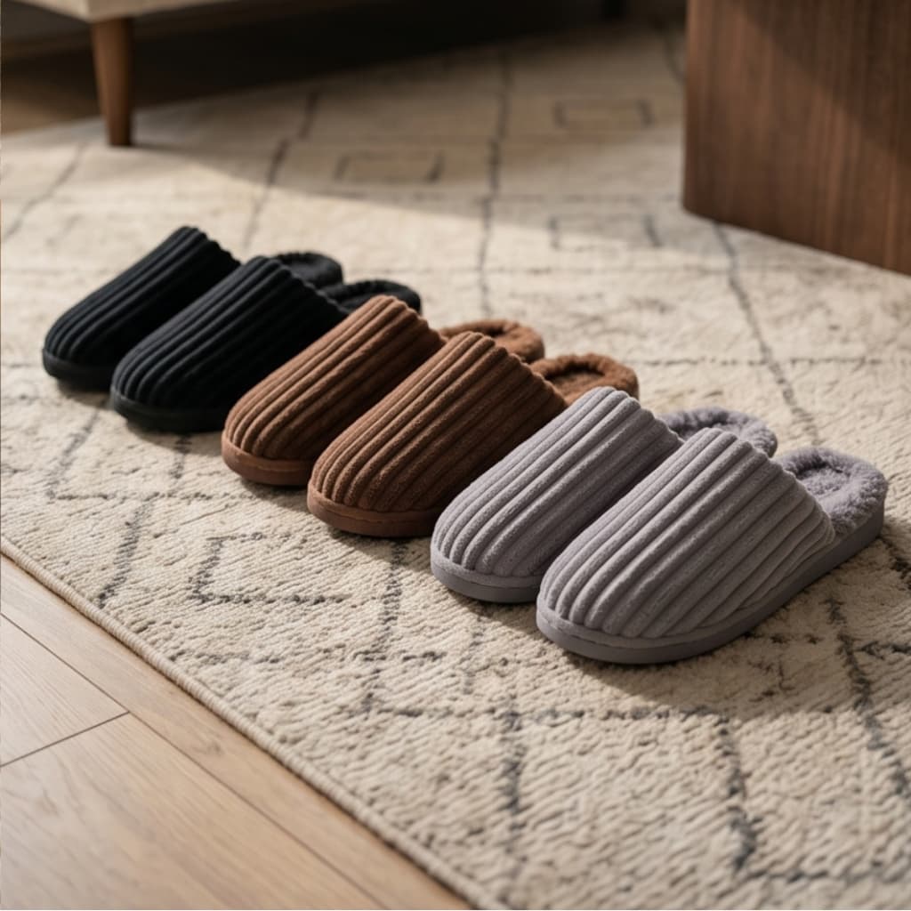 Pantufa Feminina Chinelo De Quarto Pantufinha Quentinha Solado Baixo e Leve Conforto Garantido