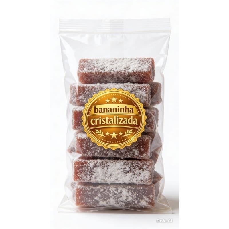 Banana Bananinha Cristalizada Premium