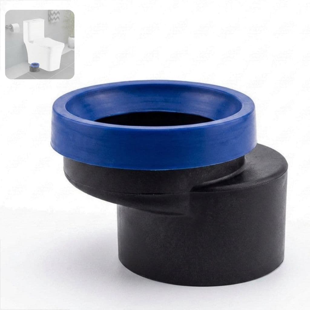 Bolsa Excêntrica Para Vaso Sanitário Deslocamento E Ajuste e adaptador de bacia Sanitária