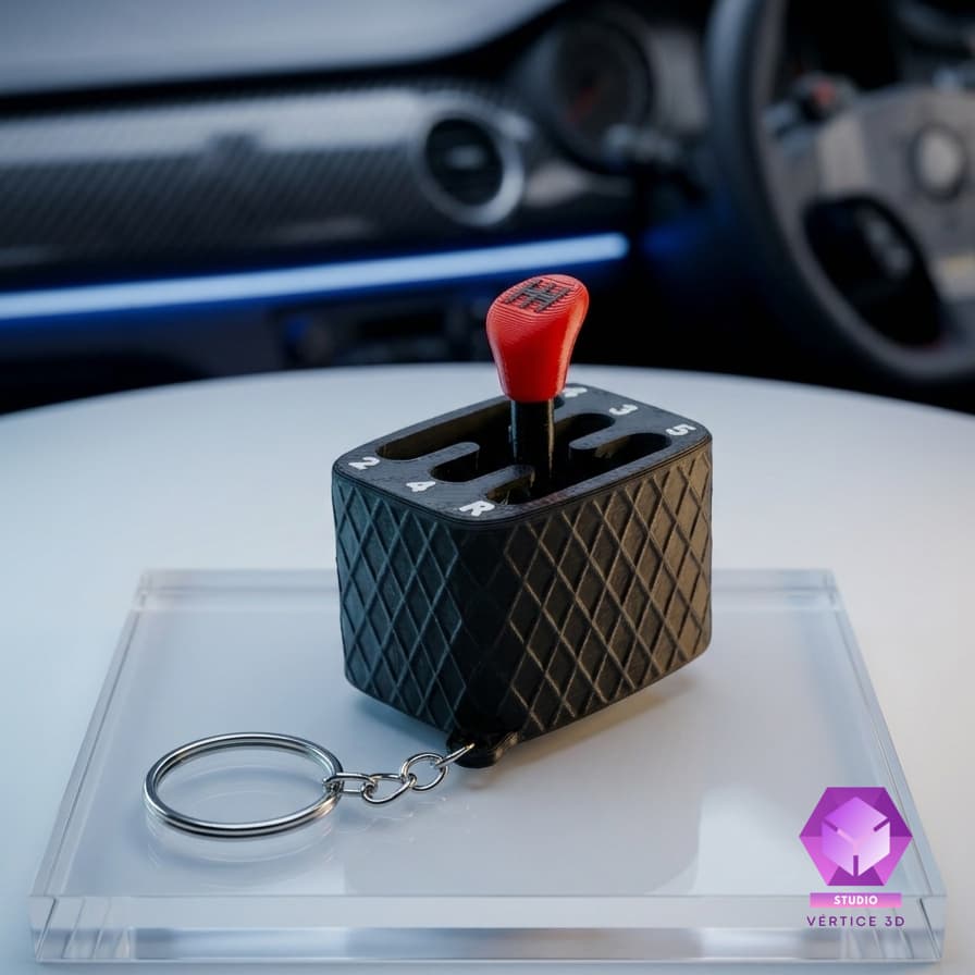 Chaveiro Mini Câmbio Anti Stress Fidget Alavanca Brinquedo Sensorial Educativo Interativo