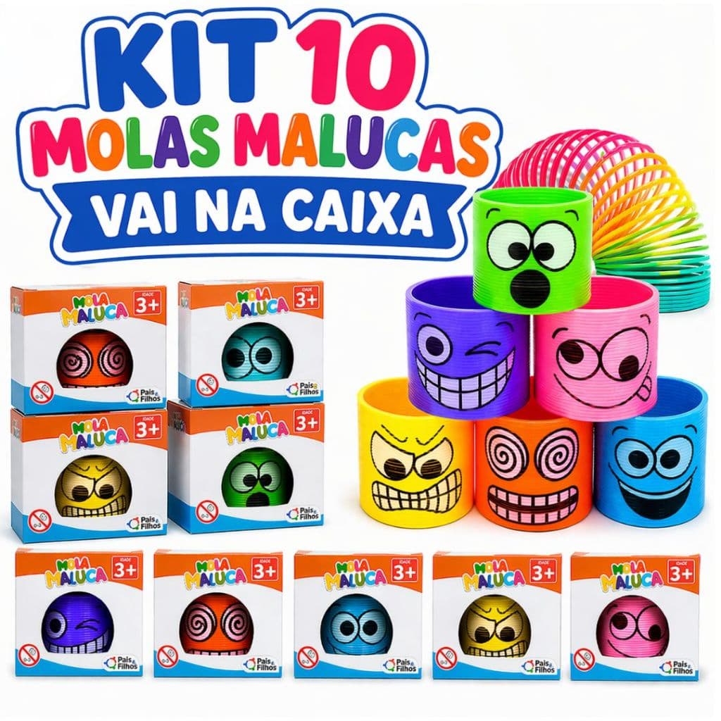 Kit Mola Maluca Colorida Brinquedo Lembrancinha Festa Brinquedo Menina Menino Festa Junina Prendas Presente