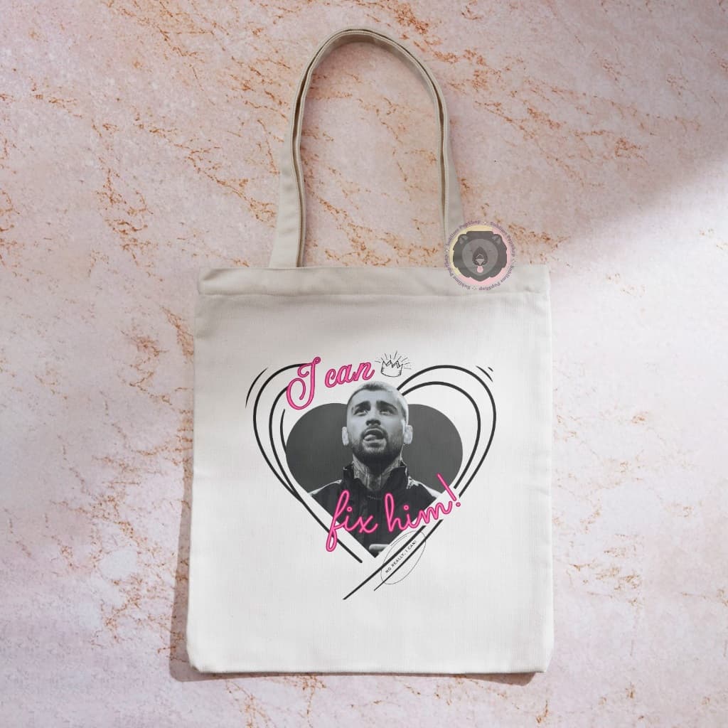 Ecobag Zayn Malik Konnakol Die For You FanArt Personalizada One Direction Mind Of Mine Icarus Fall