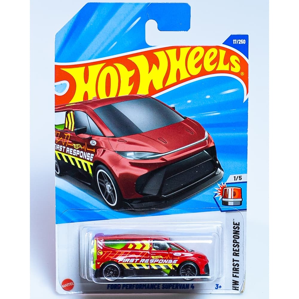 Hot Wheels Ford Performance Supervan 4 (T-Hunt) - First Response 2025