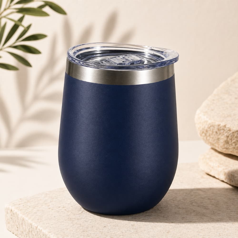 Copo Cuia Térmico Inox 360ml com Tampa Antivazamento – Mantém Quente e Gelado por Horas