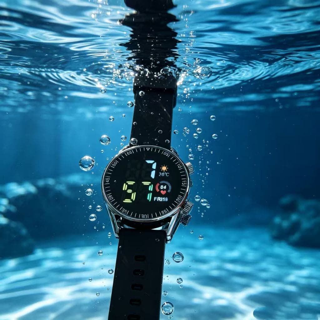 Relógio Esporte Led digital à prova d'agua unissex esportivo da moda watch original R