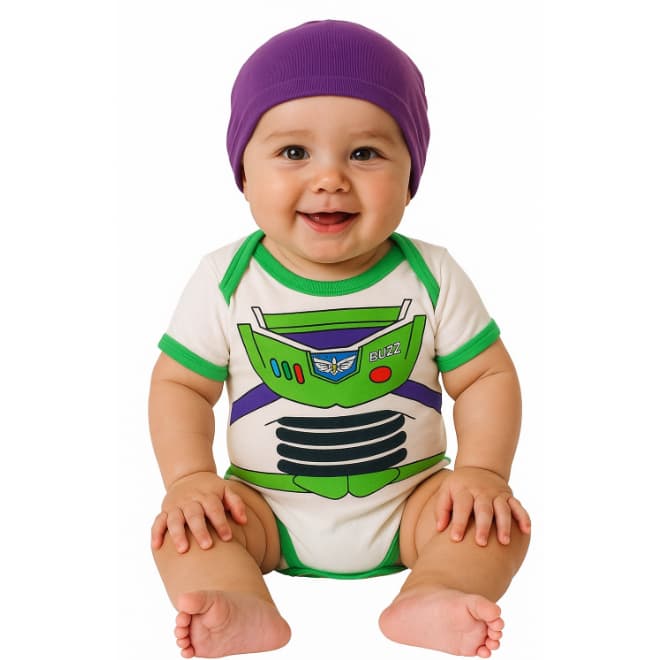 Body Bebe Infantil Mesversário Fantasia Personagem Luxo Festa Menino !