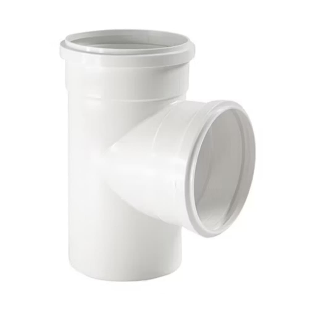 T Tee de Esgoto Branco 40MM 50MM 75MM 100MM  e 100X50MM