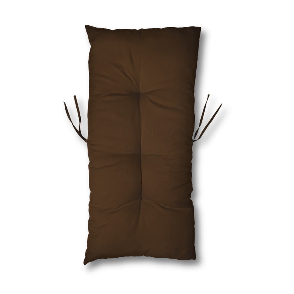 Almofada Futon 95x45cm para Banco em Vime Poltrona Jardim Cadeira Balanço Macio Oxford