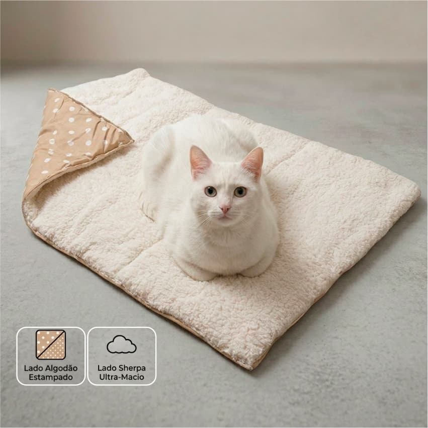 Tapete Pet Sherpa Quente Edredom Cama Confortável para Cães E Gatos Colchonete Pet Cama Pet Cama Para Cachorro Caminha