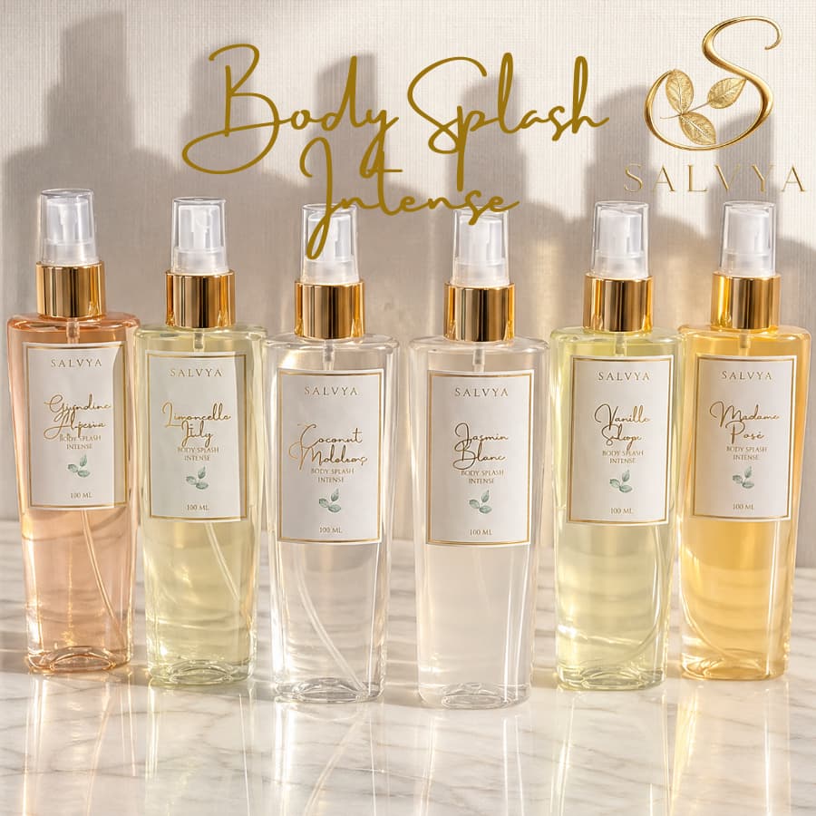 Body Splash Intense Excelente Fixação SALVYA 100ml