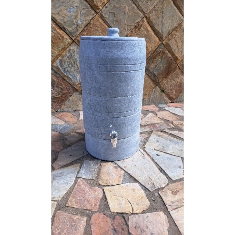 filtro pedra base móvel 3,5lts cada parte