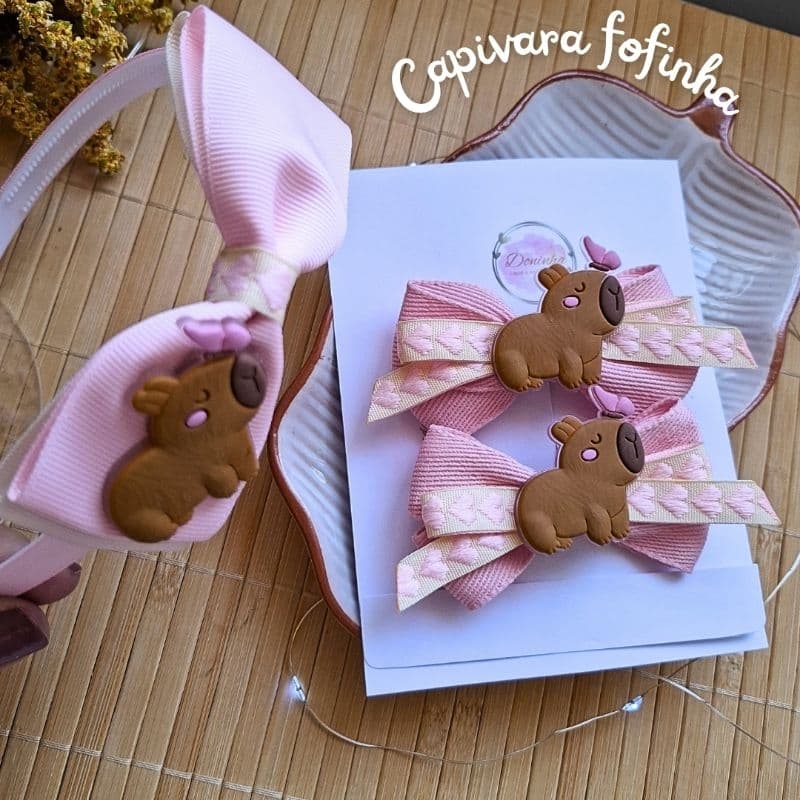 Laço Capivara Tiara arco resistente alta qualidade capivara Acessórios Capivara