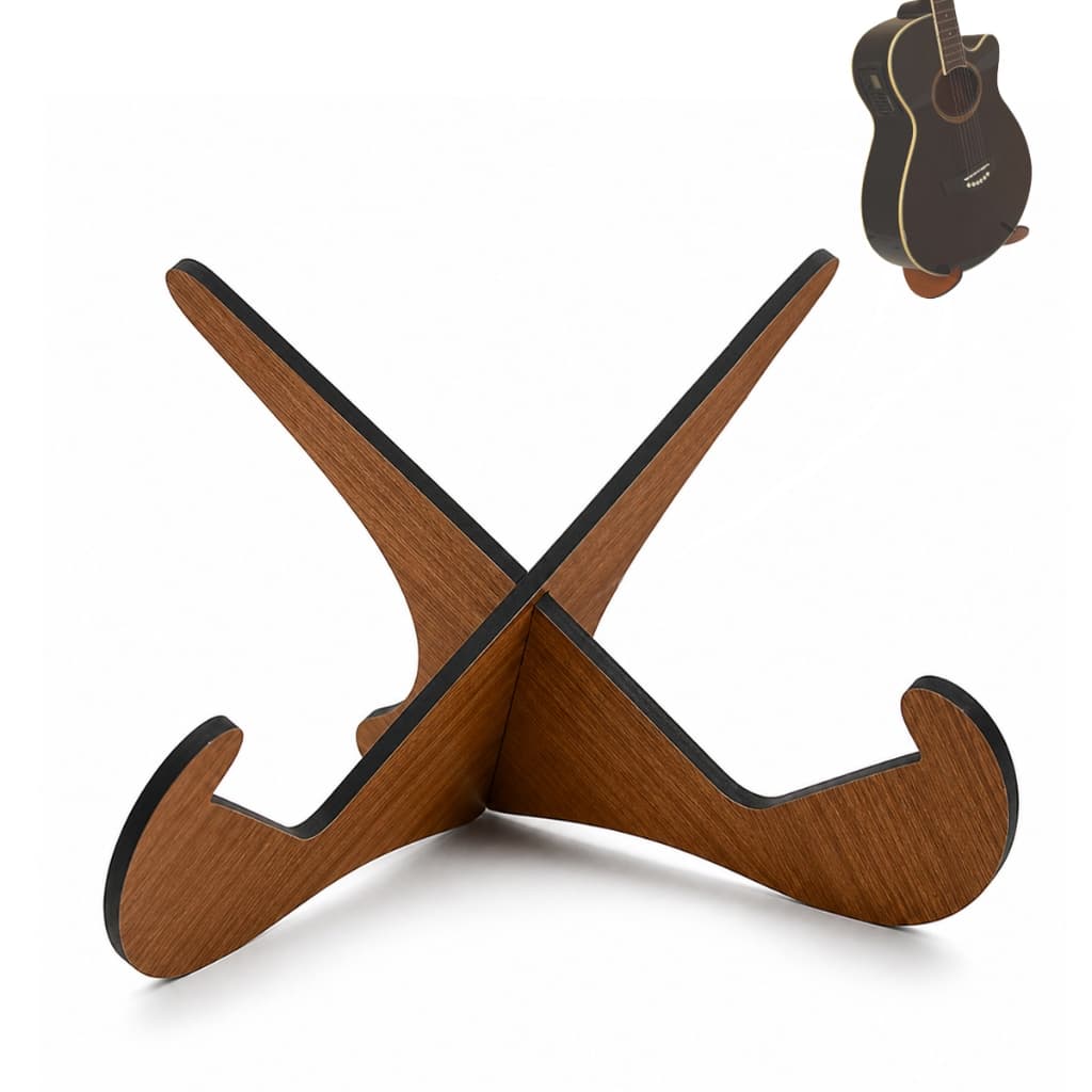 Suporte De Chão Instrumento Música Violão Viola Exposição Palco Músico Estúdio