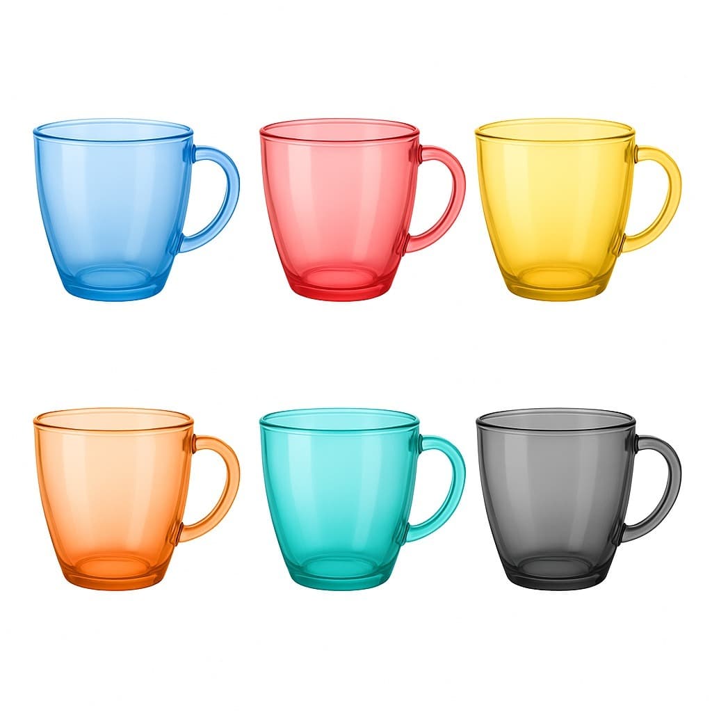 Jogo 6 Xícaras 350ml – Café, Chocolate e Cappuccino Cha