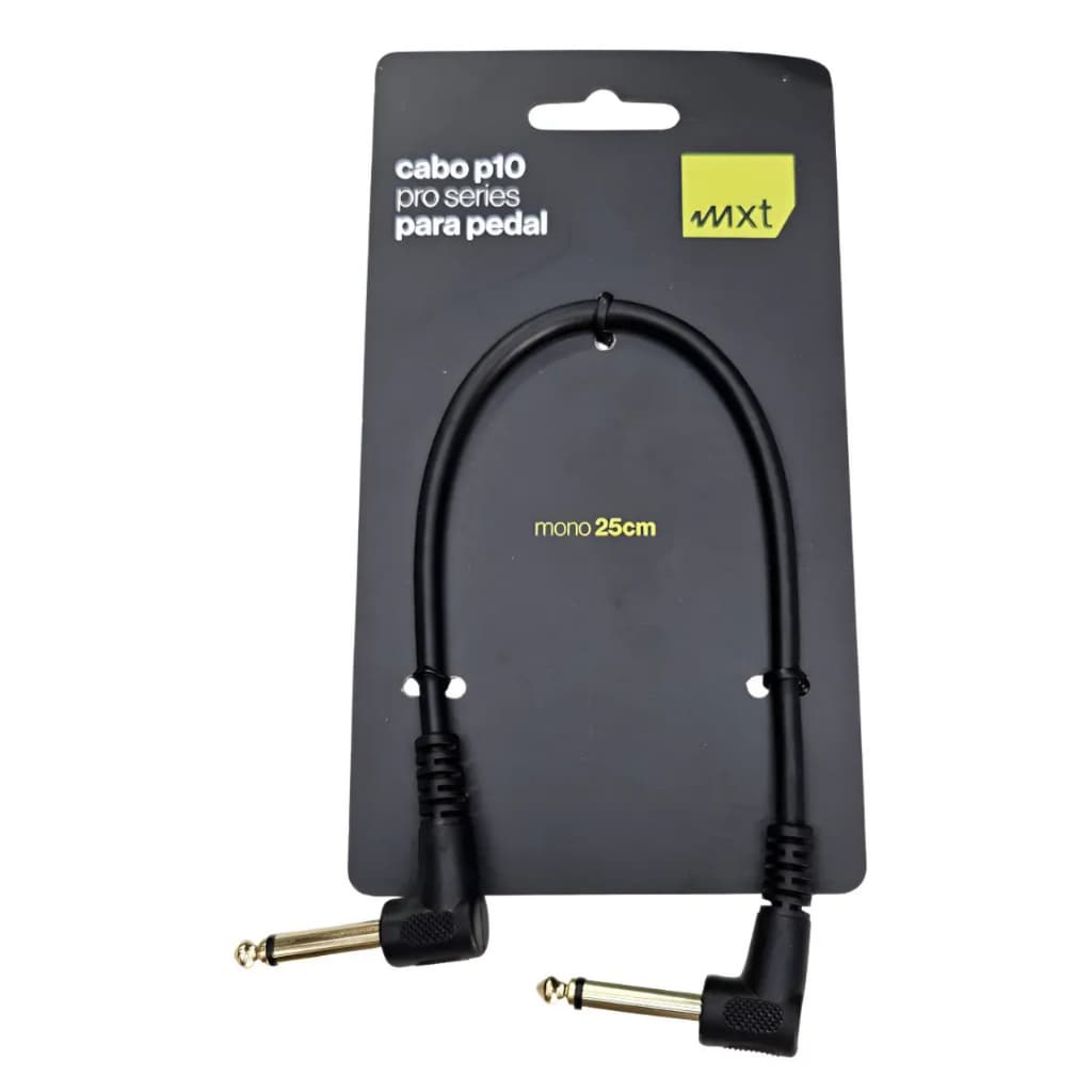 CABO P10 PRO SERIES PARA PEDAL MONO 25CM DOURADO