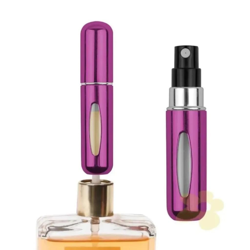 Kits Porta Perfume Recarregavel Portatil Spray comporta 5ml