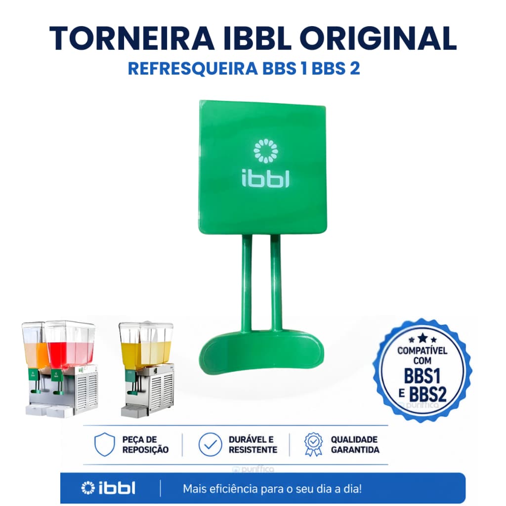 Torneira Refresqueira IBBL Original BBS 1 BBS 2 Suqueira 1 unidade Gravada