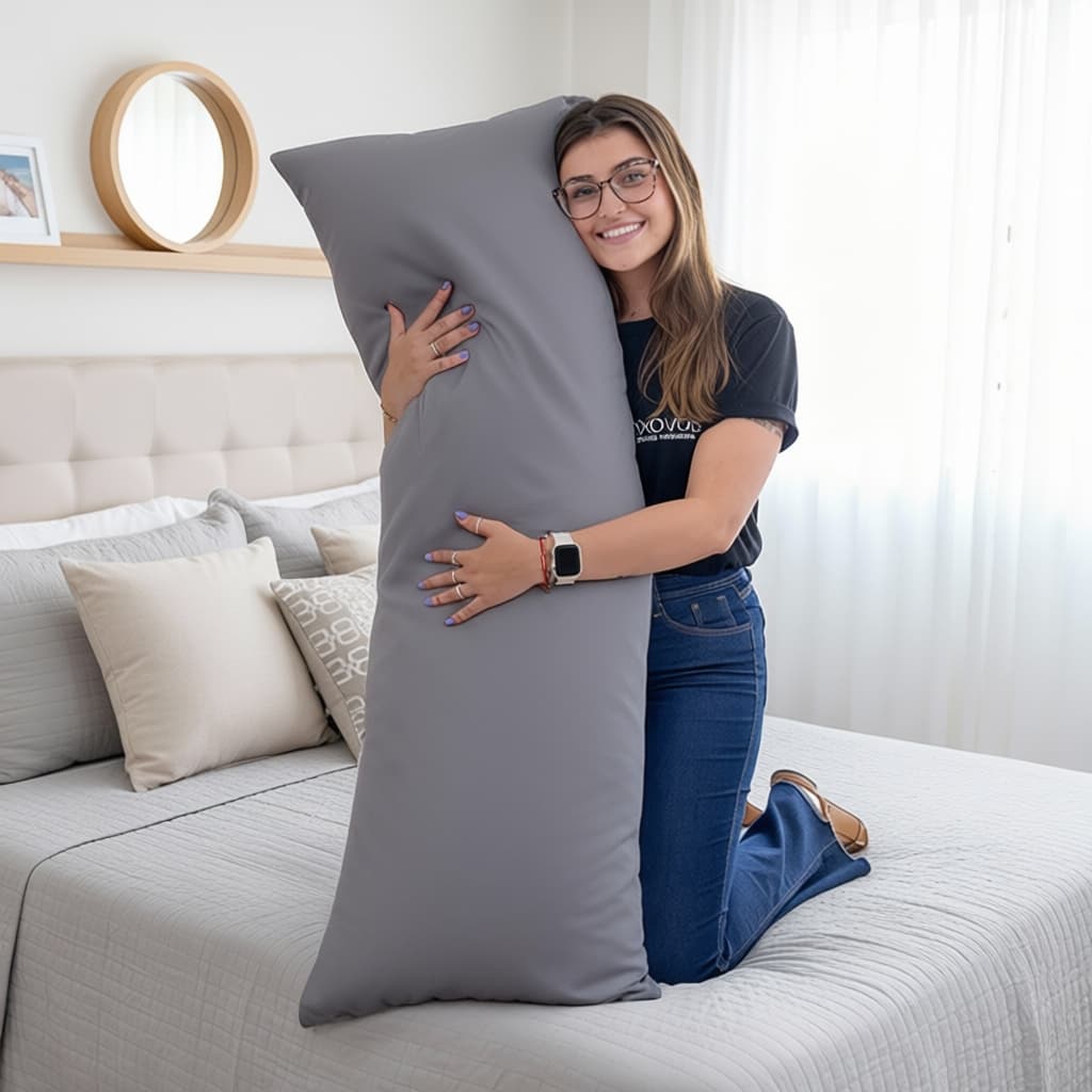 Travesseiro De Corpo Xuxão Gigante Almofada Macia com Fronha