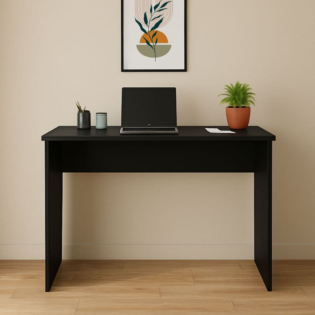 Escrivaninha Mesa de Computador Apoio Duplo Para Quarto Home Office 90cm Suporta 30kg