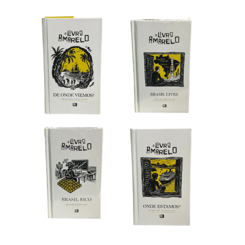 Coleção O Livro Amarelo: Escolha Seu Título (Brasil Livre, Rico e Mais)