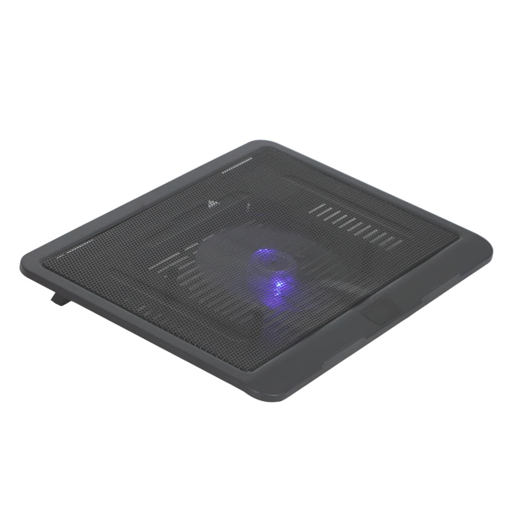 Base Refrigerada para Notebook até 15,4" com Cooler LED Azul USB Ajustável