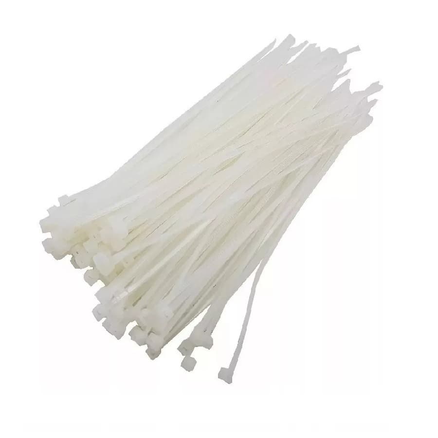 1000 Abraçadeiras Nylon 2.5x100mm Enforca Gato Organizador de Cabos Alta Resistência