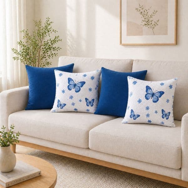 Capas de Almofada 40x40 Piquet Favinho – Kit 4 Decorativas | Promoção Aproveite já