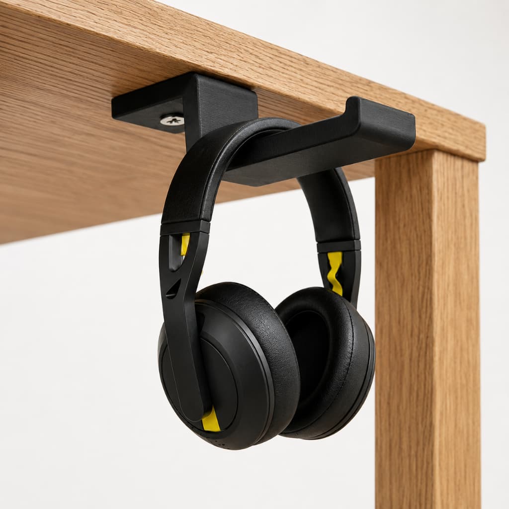 Suporte Para Fone Ouvido Headset De Mesa | Escritório, Setup Gamer Fone Headphone