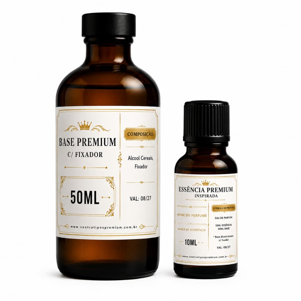 Essencia Feminina Premium | Faça em Casa | 60ml ou 100ml | Escolha a Fragrância