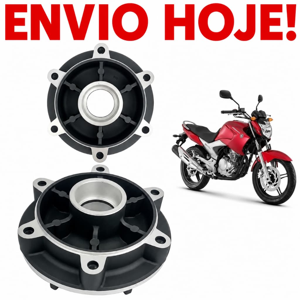 Flange Contrachoque Cubo Roda Fazer 250 2007 EM DIANTE Fabreck ENVIO HOJE