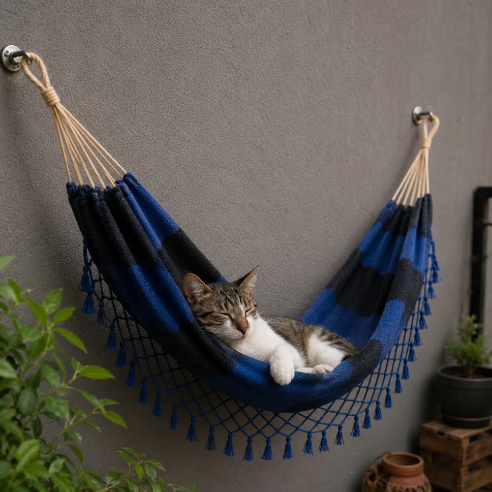 Rede de descanso suspensa para gatos e cachorros cama para pet, descanso para pet